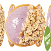 Krispy Kreme Blueberry Cheesecake Doughnut