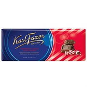 Karl Fazer Peppermint Crisps in Milk Chocolate
