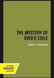 Mystery of Ovid's Exile (John Thibaut)