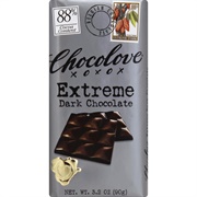 Chocolove Extreme Dark Chocolate 88% Cocoa