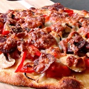 Emu Meat Pizza