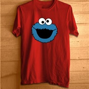 Furry Inverse Cookie Monster T-Shirt