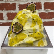 Yuzu and Passionfruit Ice Cream