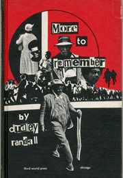 More to Remember (Dudley Randall)