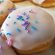 The Donut Mill Cotton Candy Donut