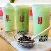 Honeydew Bubble Tea