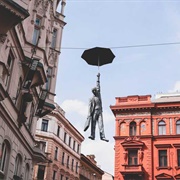 Hanging Statues Prague