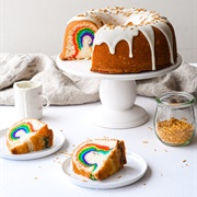 Rainbow Bundt Cake