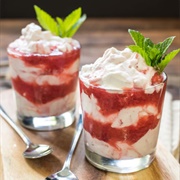 Strawberry Rhubarb Fool