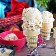 Peach Frozen Custard