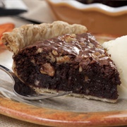 Walnut Brownie Pie
