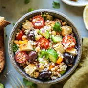 Baked Israeli Salad