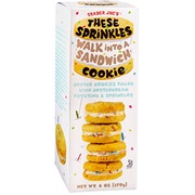 Trader Joe's These Sprinkles Walk Into a Sandwich Cookie