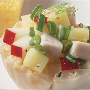 Apple and Irish Cheese