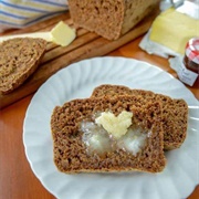 Buttered Irish Brown Bread