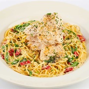 Cacio E Pepe Pasta With Chicken