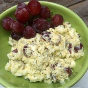 Egg and Grapes