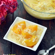 Peach Custard