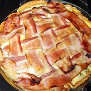 American Bacon Pie