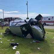 Roll and Blow Up Van