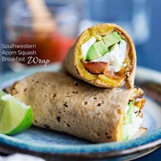 Egg and Acorn Squash Wrap