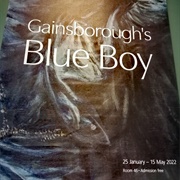 The Blue Boy at National Gallery
