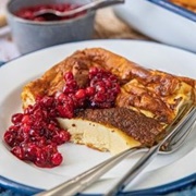 Swedish Ugnspannkaka (Oven Pancake)