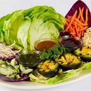 Thai Lettuce Wraps With Avocado