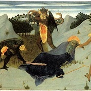 St. Anthony Beaten by Devils (Sassetta)