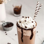 Chocolate Frappé Coffee