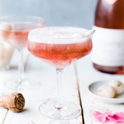 Lychee and Rosé Mimosa