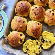 Cornish Saffron Cake & Saffron Buns, UK