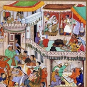 Akbar Rejoicing at the Birth of His Second Son
