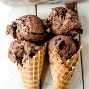 Chocolate Chocolate Chip Ice Cream