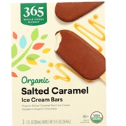 Salted Caramel Ice Cream Bars