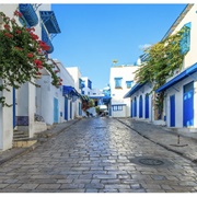 Rue Habib Thameur, Sidi Bou Said, Tunisia