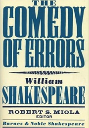 The Comedy of Errors (Barnes & Noble Shakespeare) (William Shakespeare)