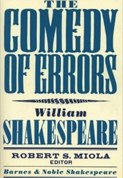 The Comedy of Errors (Barnes &amp; Noble Shakespeare) (William Shakespeare)
