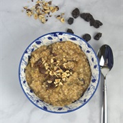 Apple and Cherry Oatmeal
