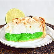 Coconut Lime Meringue Pie