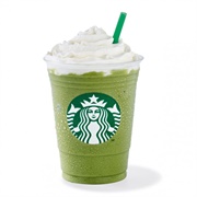 Starbucks Green Tea Frappuccino
