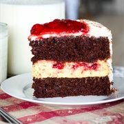 Black Forest Cheesecake Cake
