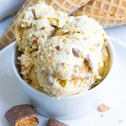 Butterfinger Ice Cream