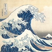 The Great Wave off Kanagawa (1831)
