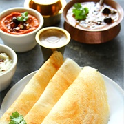 Light White Dosa