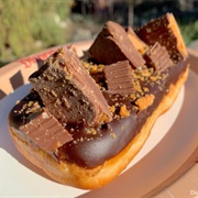 Disneyland Chocolate and Peanut Butter Donut
