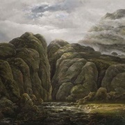 Norwegian Mountain Landscape (Johan Christian Dahl)