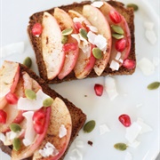 Apple and Multigrain Nut and Seed Toast