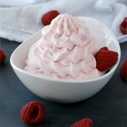Raspberry Whipped Cream