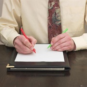 Being Ambidextrous: 1 in 100